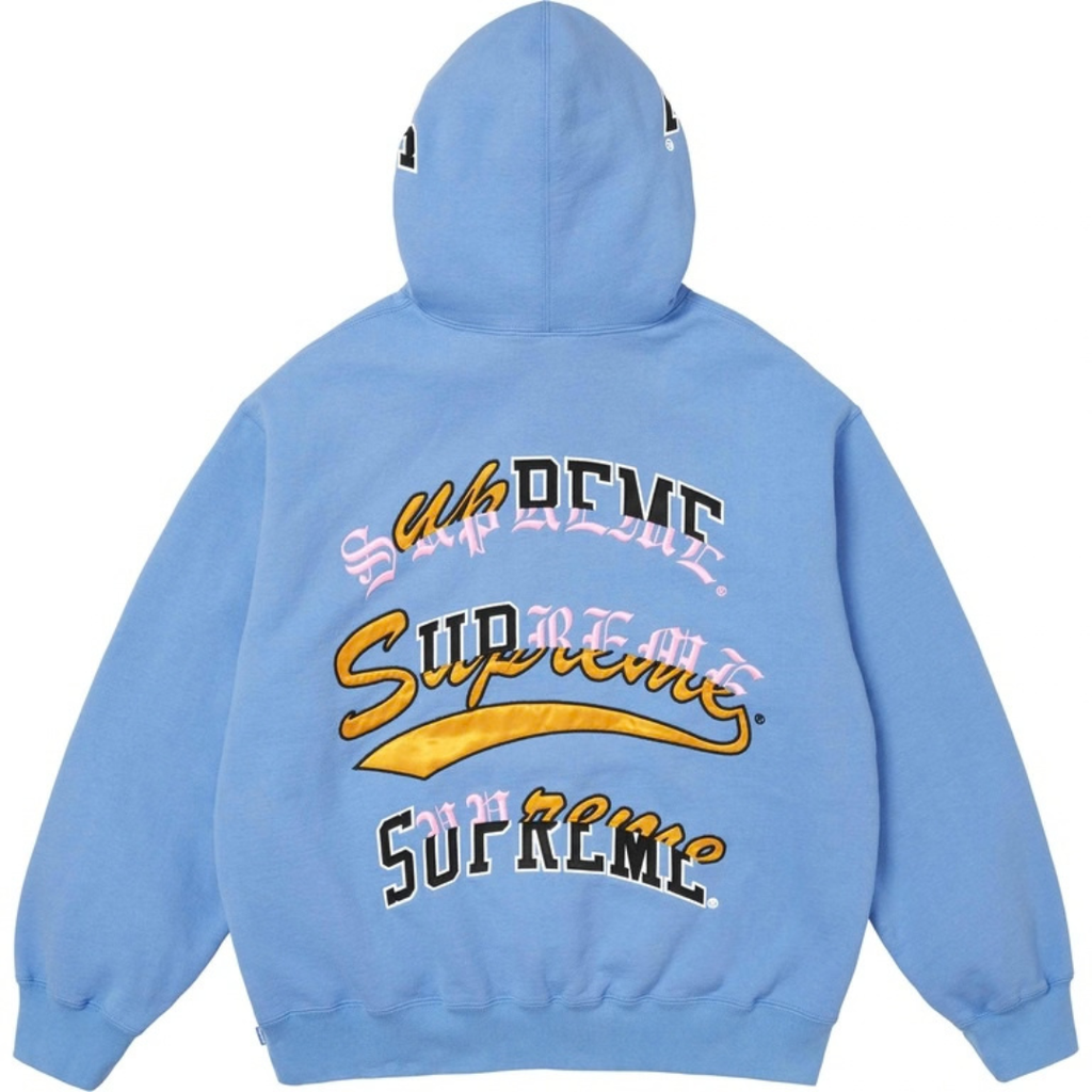 Supreme Multi Logos Hoodie (FW25)(Blue)