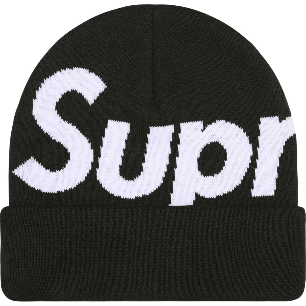 Supreme Big Logo Beanie (Black)(FW25)