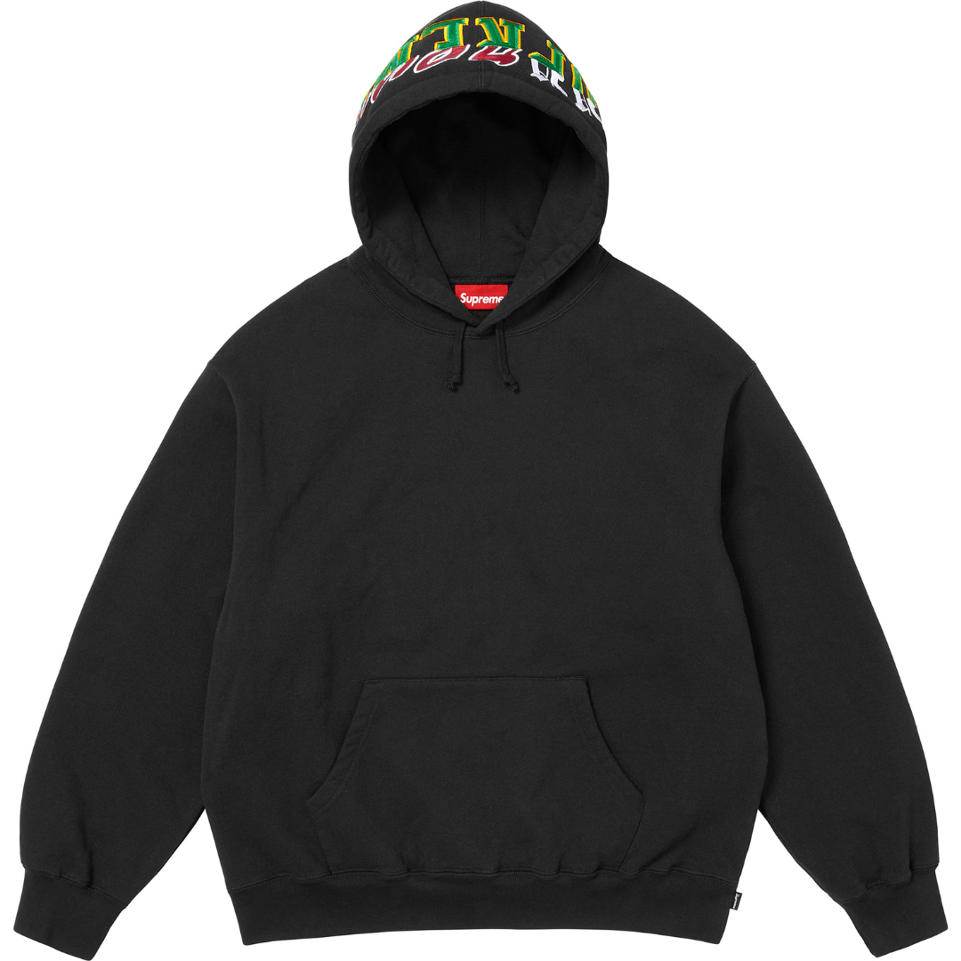 Supreme Multi Logos Hoodie (FW25)(Black)