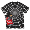 Supreme Hanes Spider-Man Tagless Tees (2 Pack)(Black)