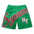 Supreme Big Script Mesh Short (Green)