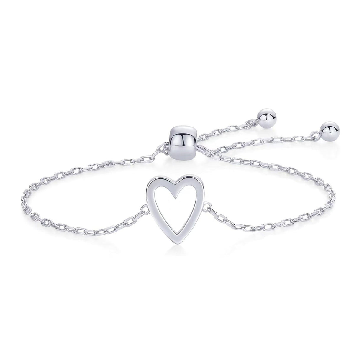 2 Pieces Matching Heart Bracelets ¨C BFF & Mother Daughter Set