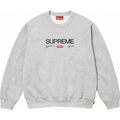 Supreme Established Crewneck (Heather Grey)(SS24)