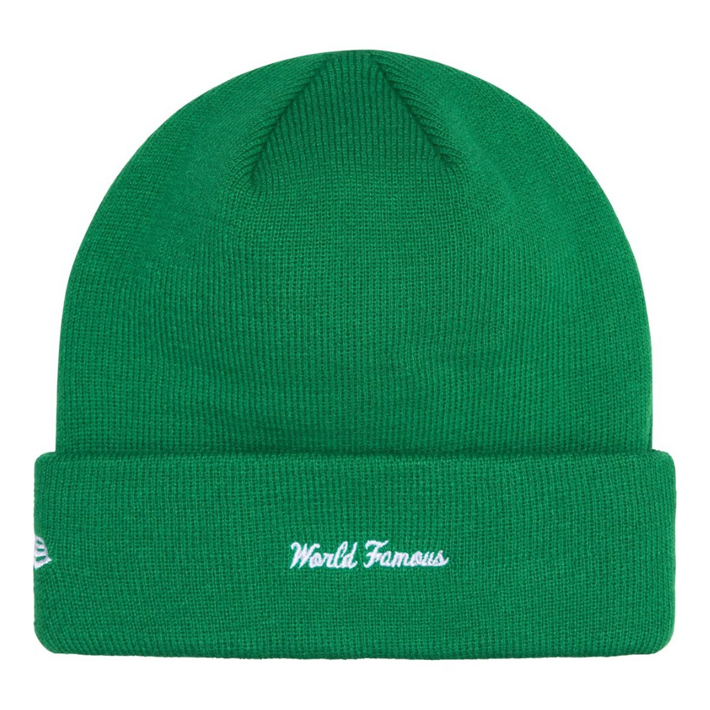 Supreme New Era Box Logo Beanie (FW24)(Green)