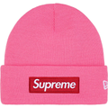 Supreme New Era Box Logo Beanie (FW25)(Pink)