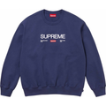 Supreme Established Crewneck (Washed Navy)(SS24)