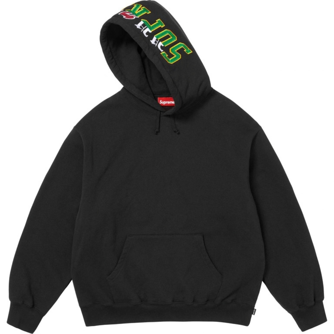 Supreme Multi Logos Hoodie (FW25)(Black)