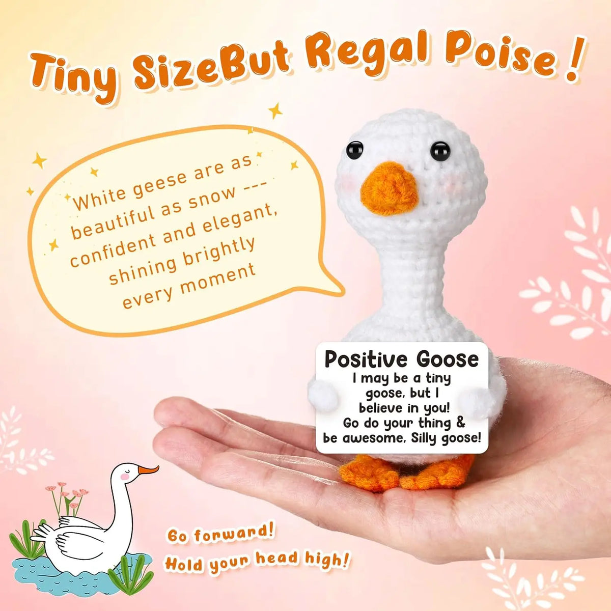 Custom Crochet Dolls Handmade Pocket Hug Animal Positive Plant Bespoke Unique Knitted Doll Plush Toy Gift for The One I Love