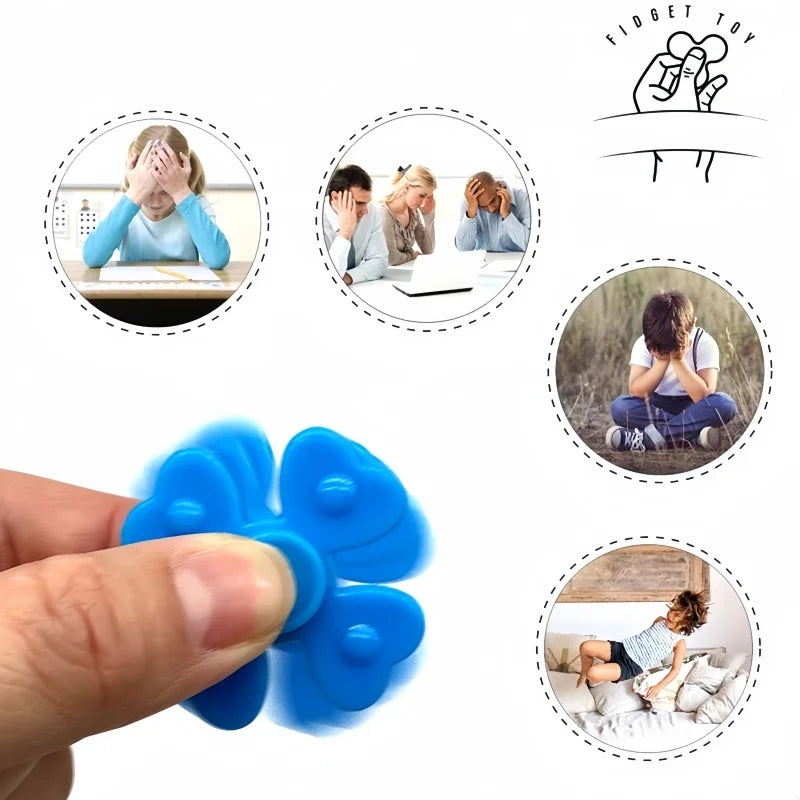 1/20pcs Mini Fingertip Gyro Spinner Colorful Spinning Toys for Kid Party Favor Toys Rotating Gyroscope Decompression Gifts