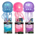 Glitter Octopus Squishy Glitter Jellyfish Squishy with Box Dumplings Sensory Squeeze Toy for Stress Relief wholesale