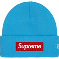Supreme New Era Box Logo Beanie (FW25)(Blue)