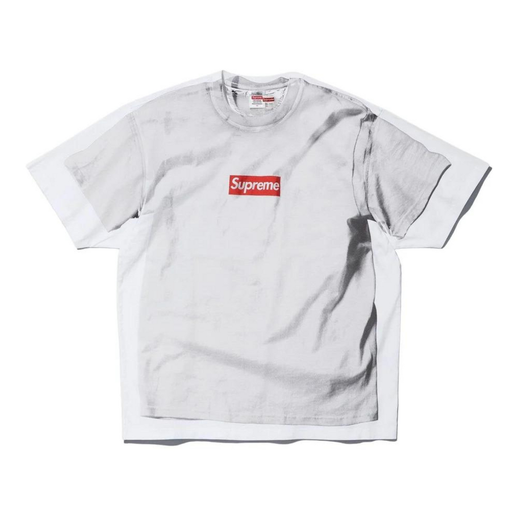 Supreme MM6 Maison Margiela Box Logo Tee (White)