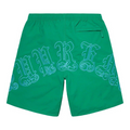 Supreme Old English Nylon Shorts (Green)