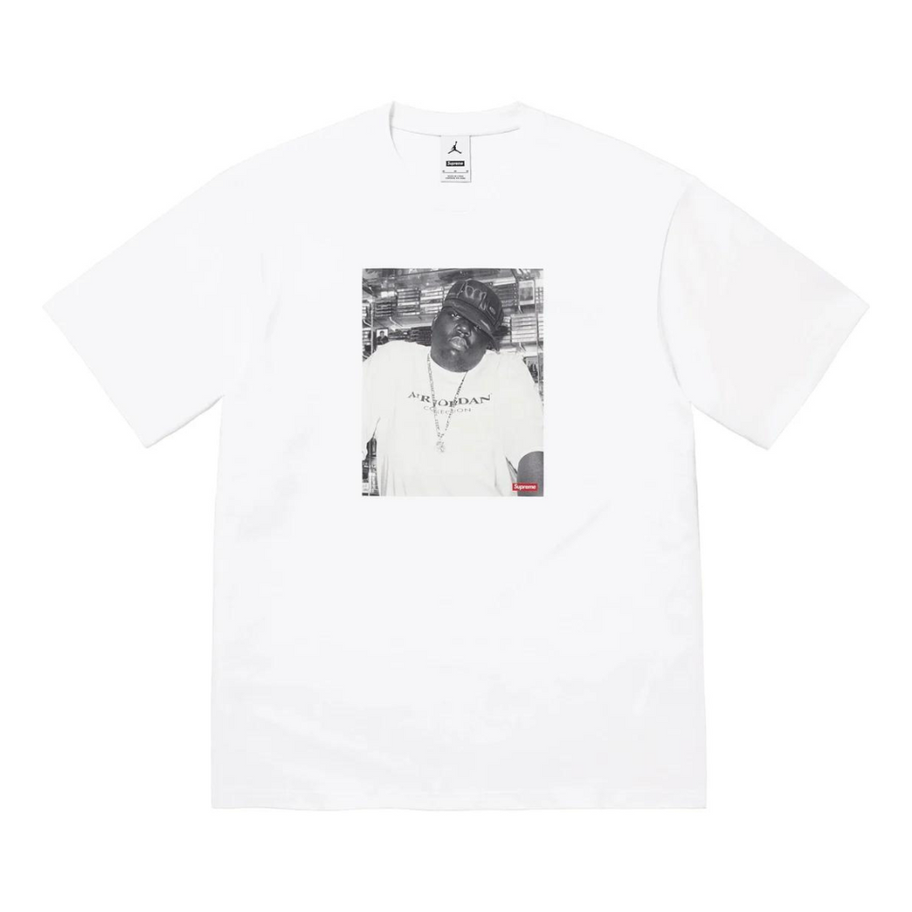 Supreme Jordan Biggie Tee (White)