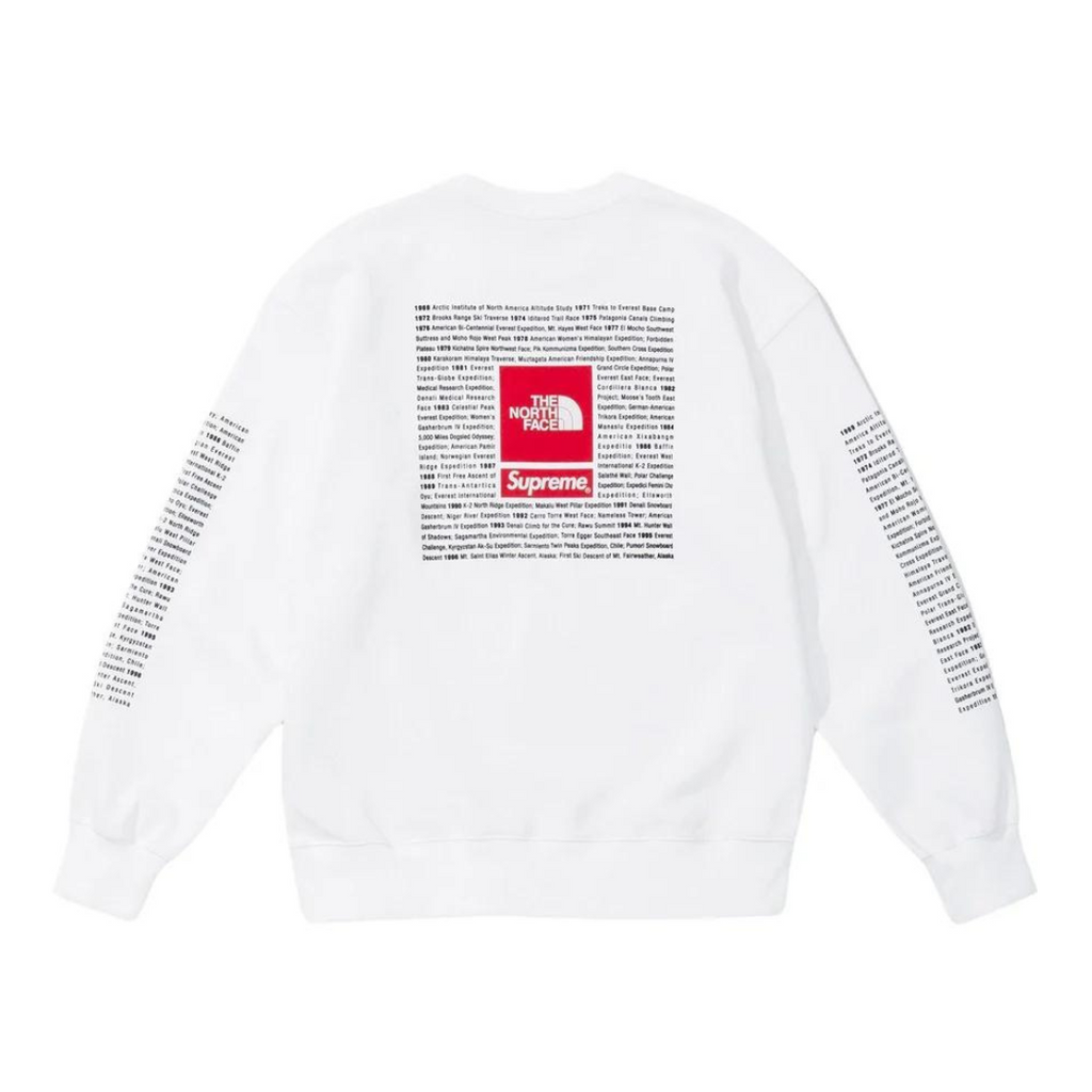 Supreme The North Face Crewneck (SS24)(White)