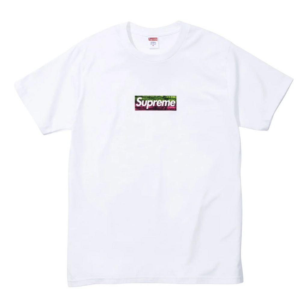 Supreme Los Angeles Box Logo Relief Tee (White)