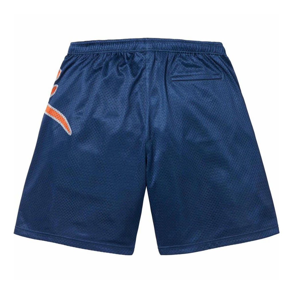 Supreme Big Script Mesh Short (Blue)