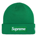 Supreme New Era Box Logo Beanie (FW24)(Green)
