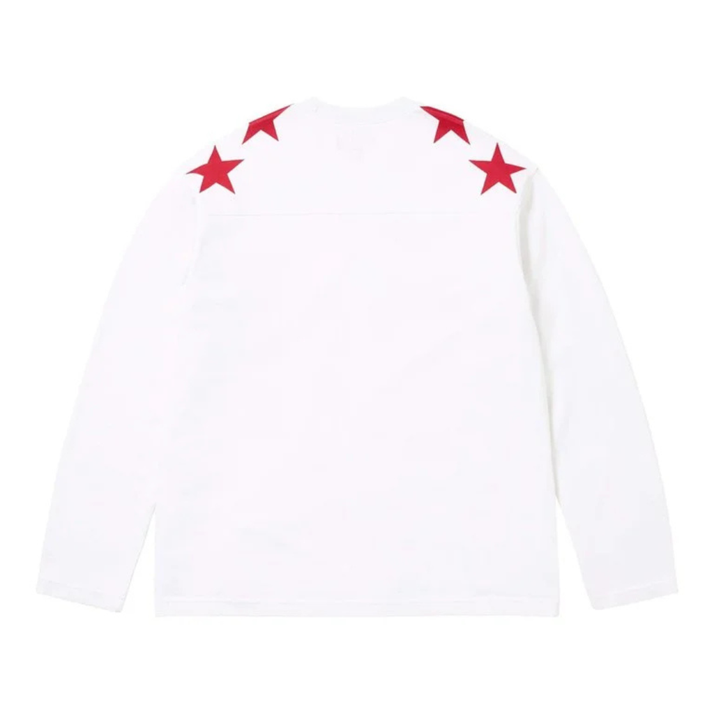 Supreme Playboy L/S Football Top (White)