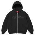 Supreme Arc Thermal Line Zip Up Hoodie (Black)