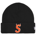 Supreme New Era Devil S Logo Beanie (Black)
