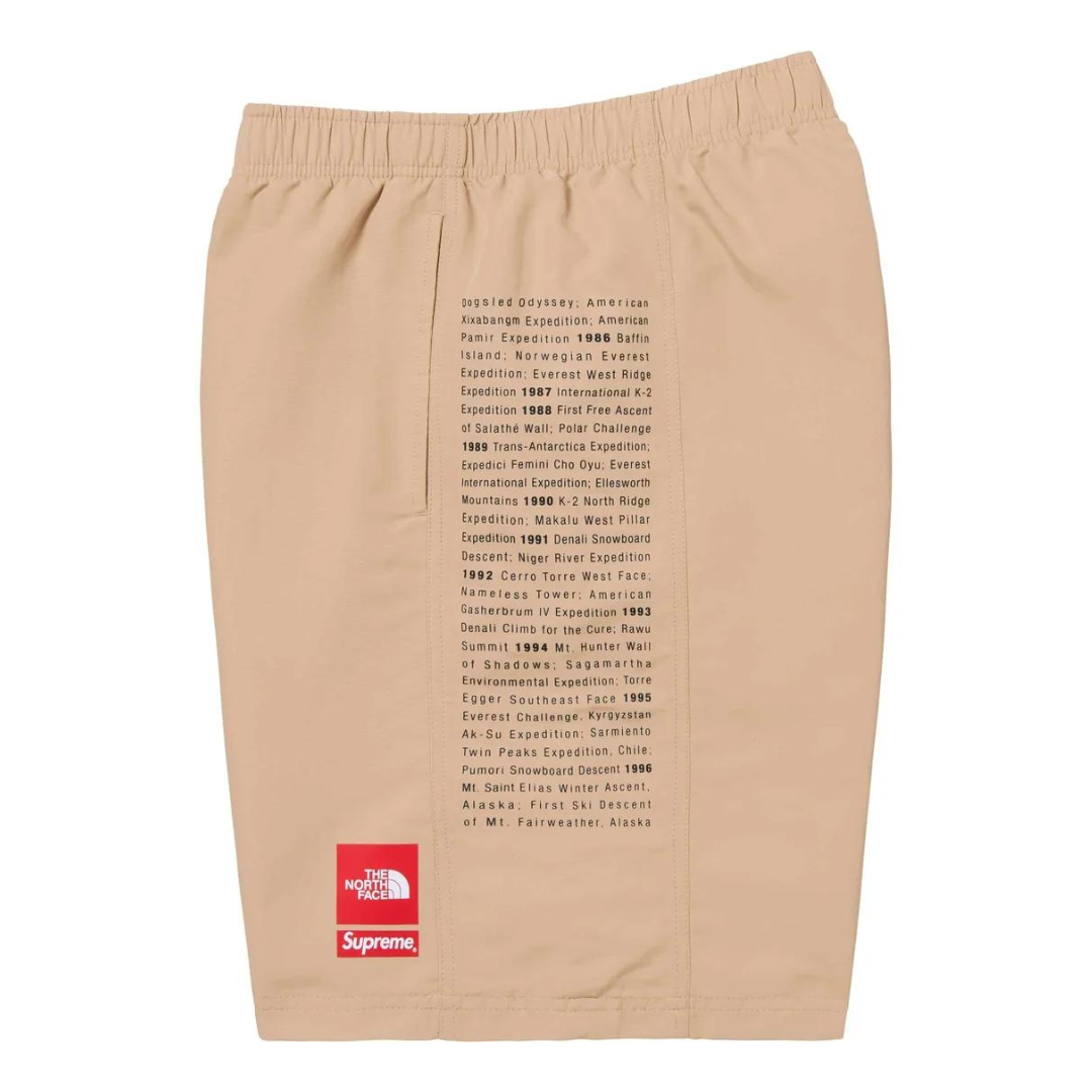 Supreme The North Face Nylon Short (SS24)(Khaki)