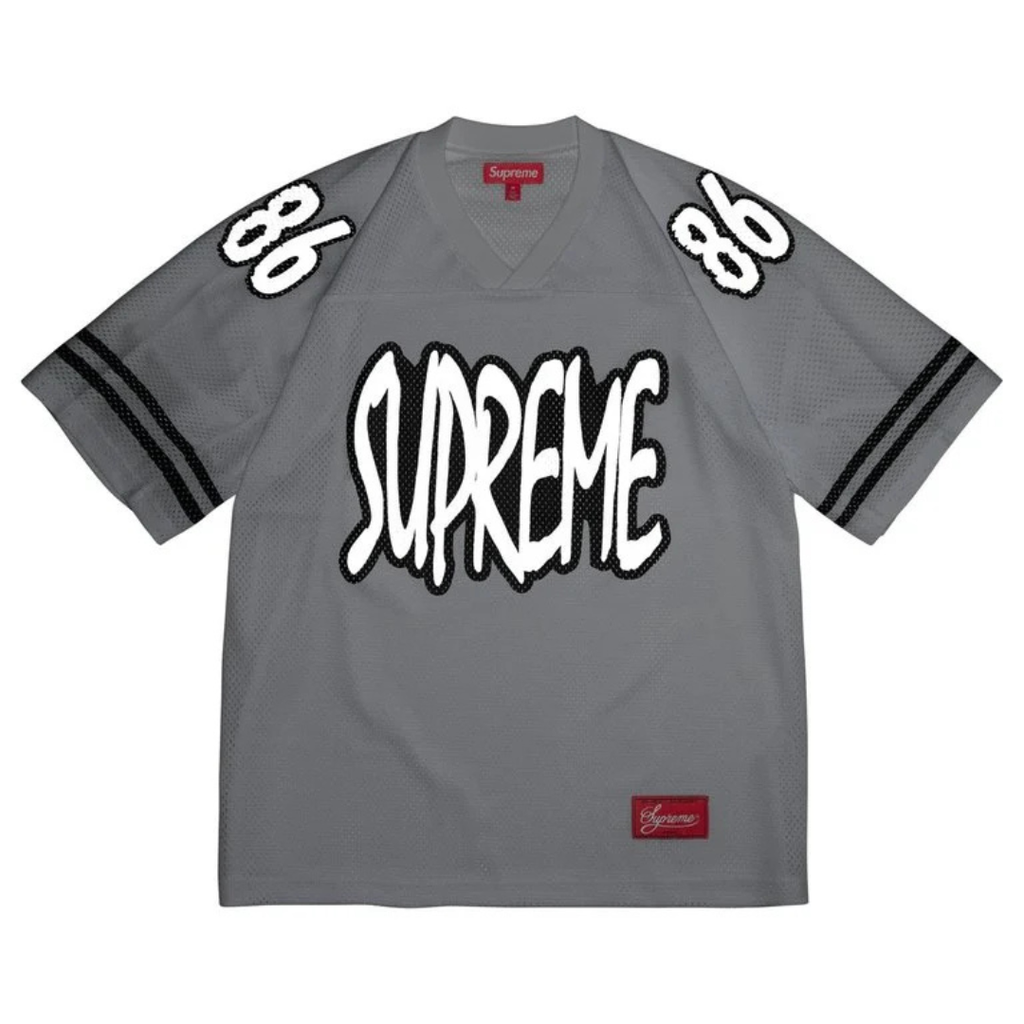 Supreme Reflective Football Jersey (White)