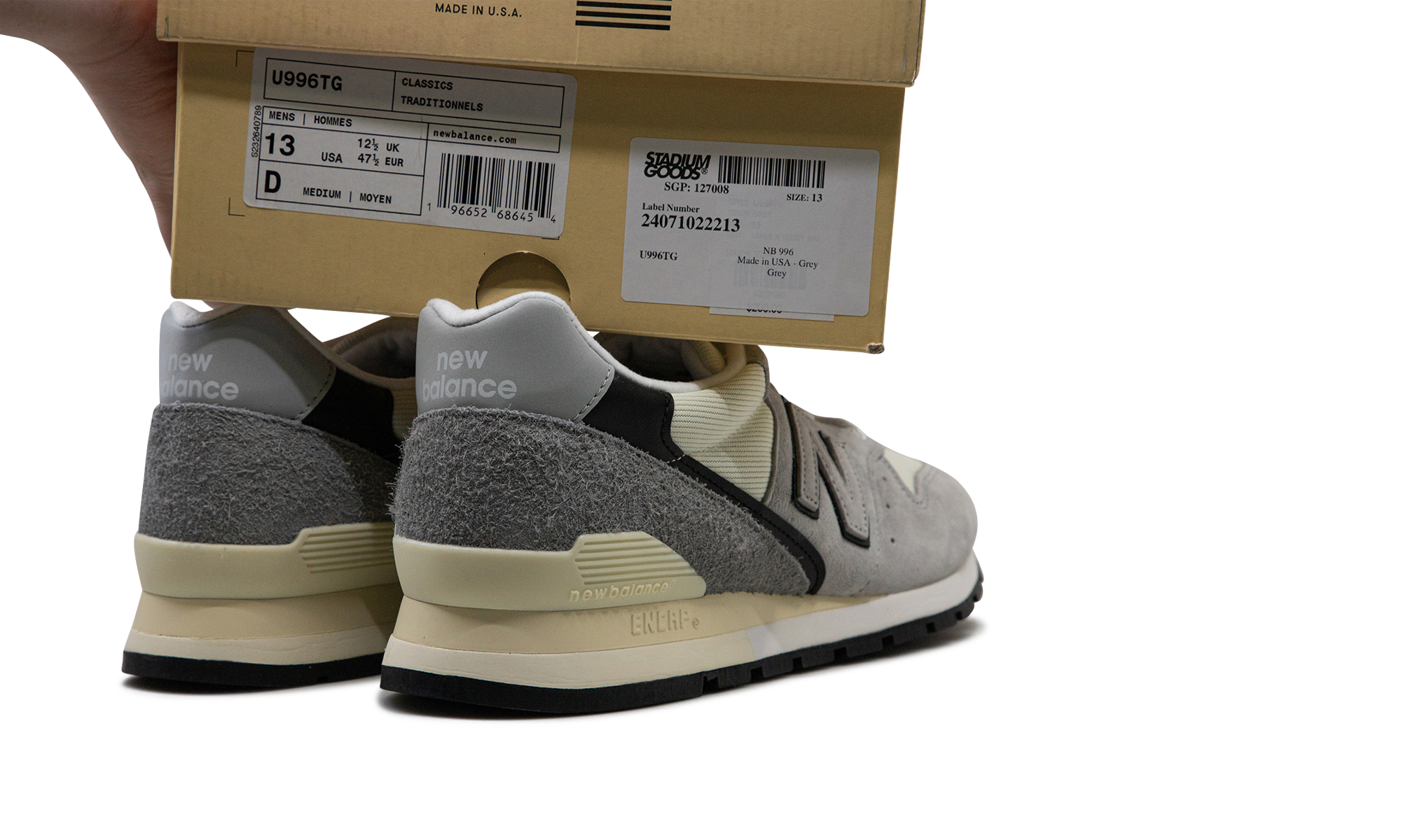 996 "Made in USA - Grey" U996TG