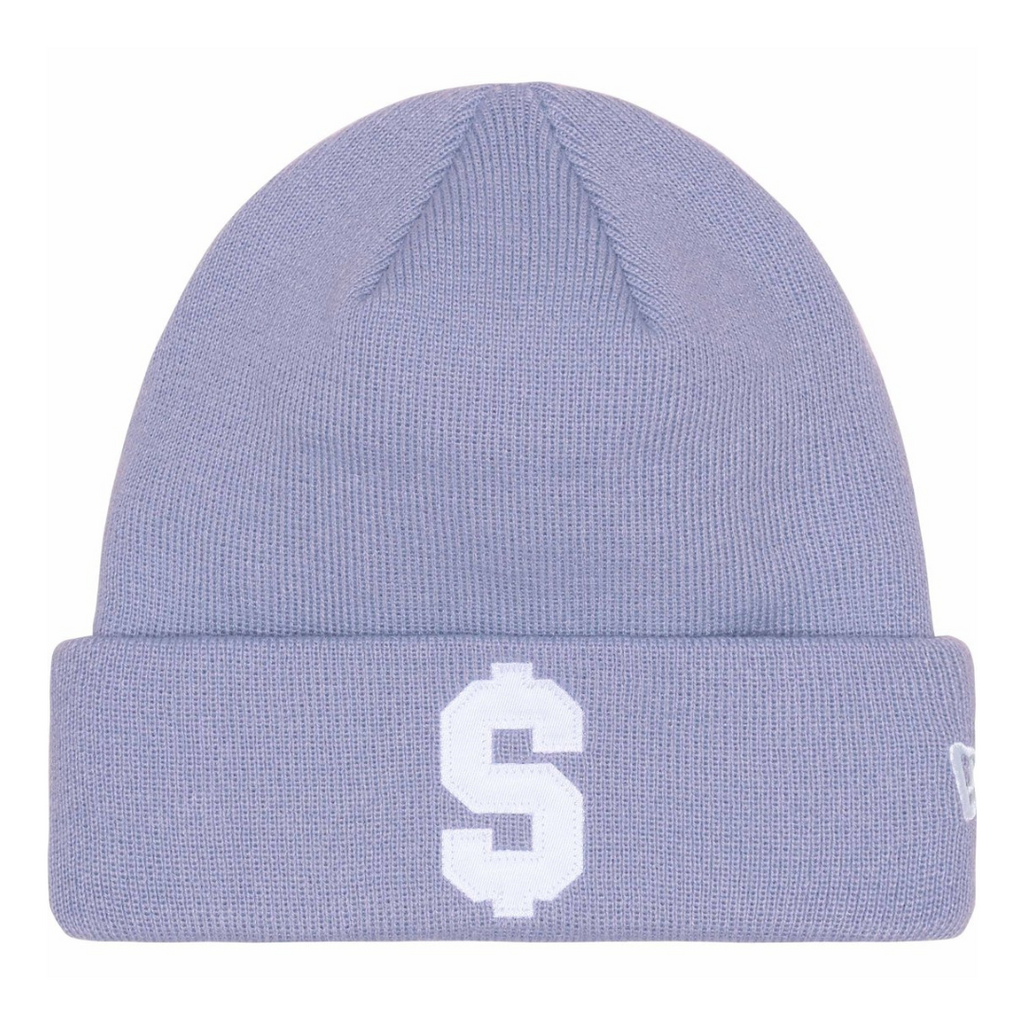 Supreme New Era $ Beanie (Lavender)