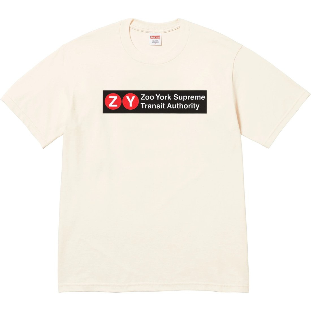 Supreme Zoo York Transit Tee (Natural)