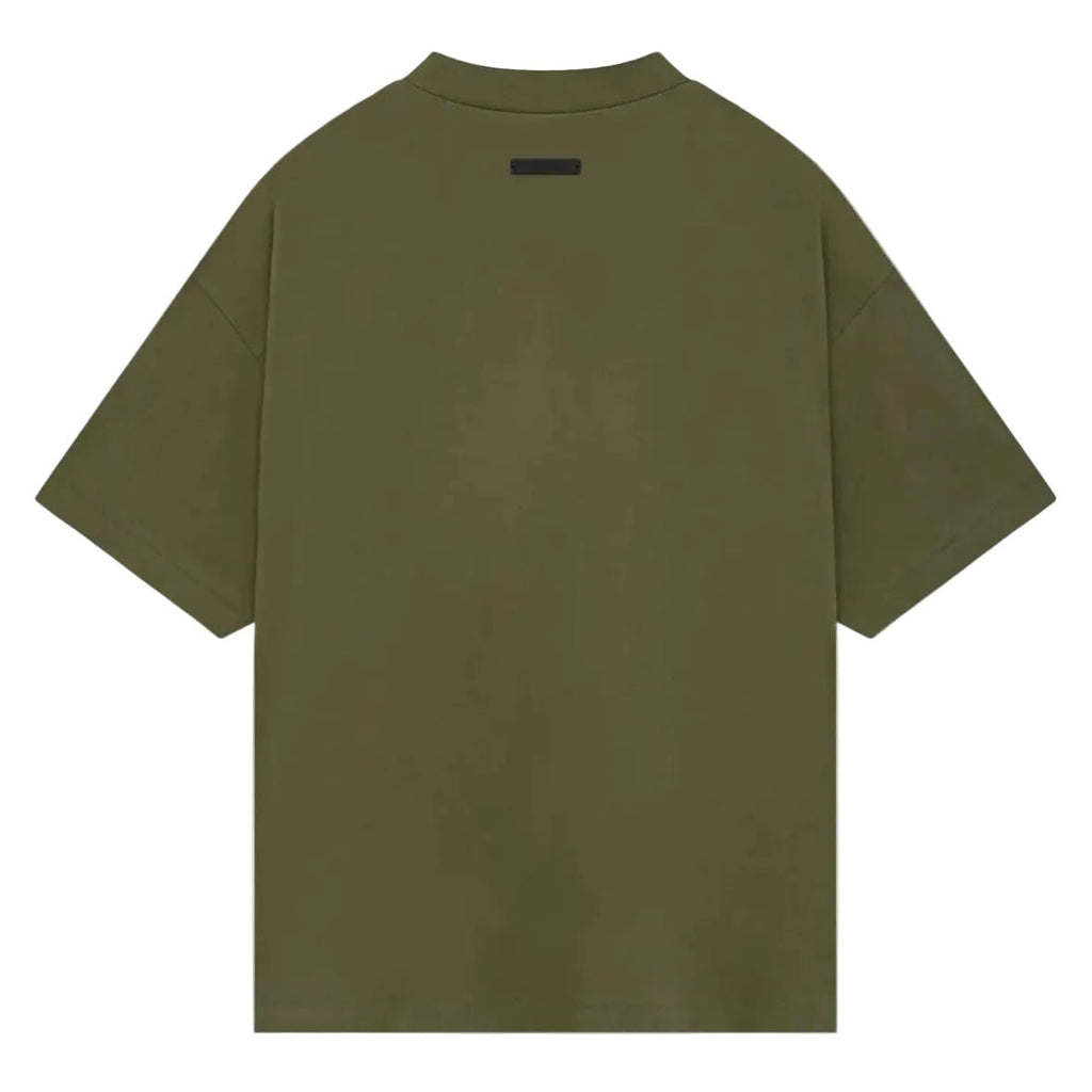 Fear of God Essentials Jersey Crewneck Tee Military