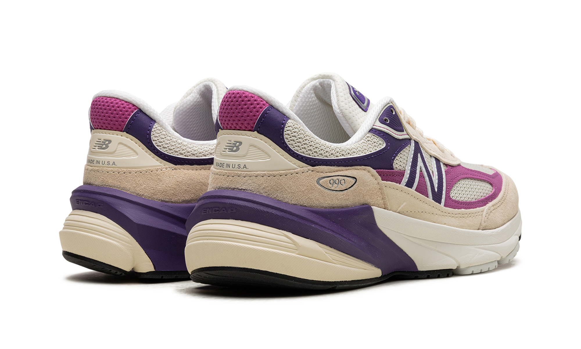 990v6 "Made in USA - Macadamia Nut Magenta" U990TD6