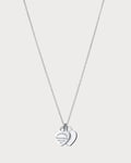 TIFFANY & CO. Return to Tiffany Double Heart Tag Pendant in(Silver)