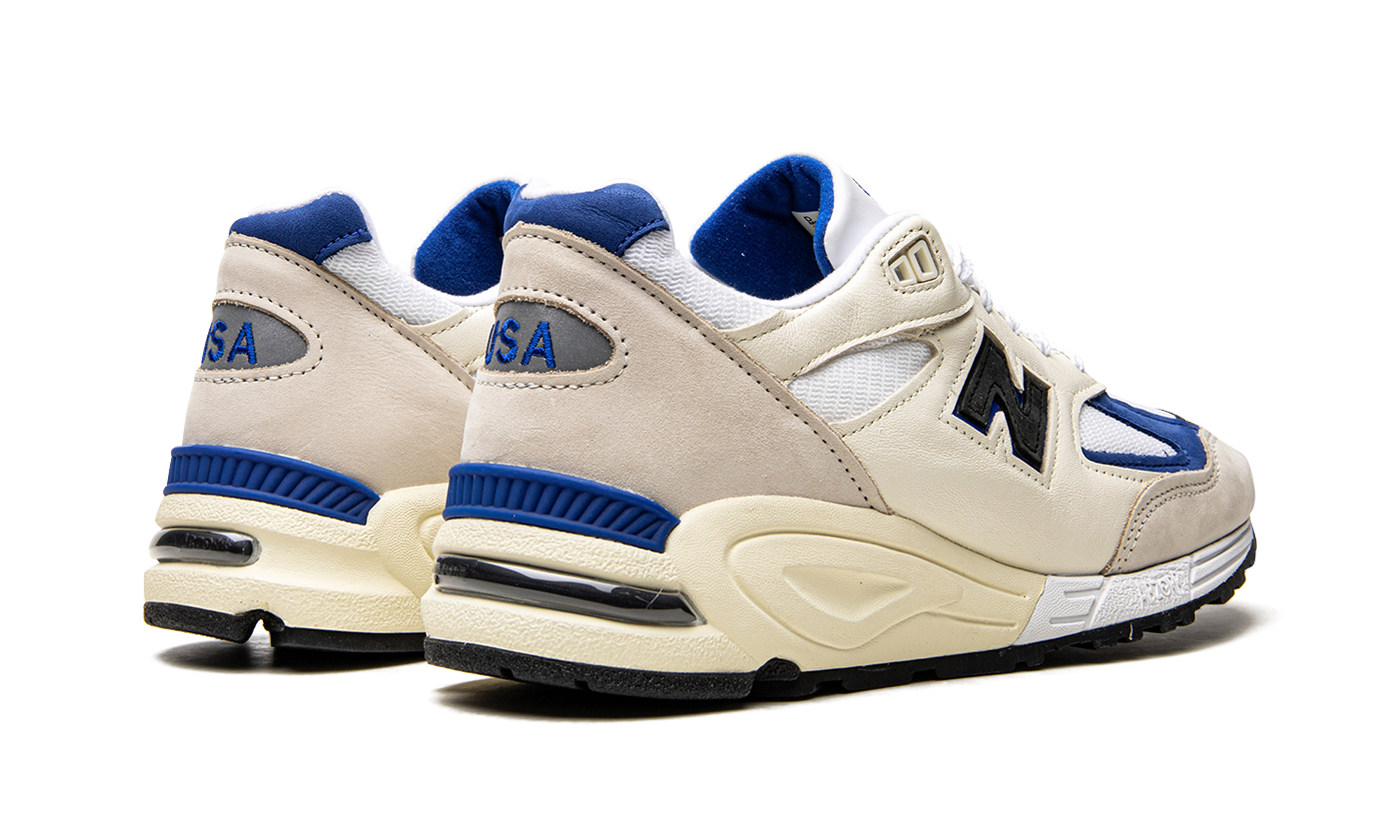 990v2 "Made In USA White/Blue" M990WB2